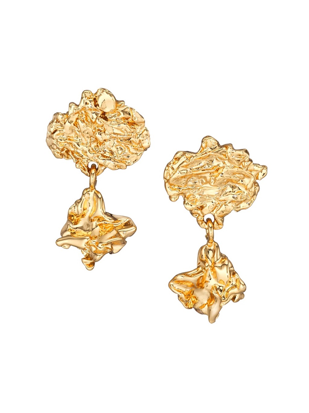 Amber Sceats- Kona 24K Gold-Plated Earrings